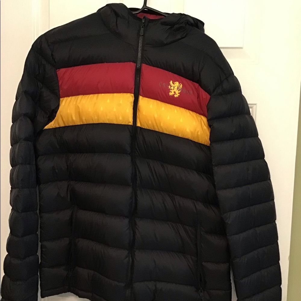 Harry Potter Gryffindor Puffy Coat/Jacket Large